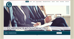Desktop Screenshot of guvonhotels.co.za